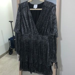 Misa LA metallic mini dress